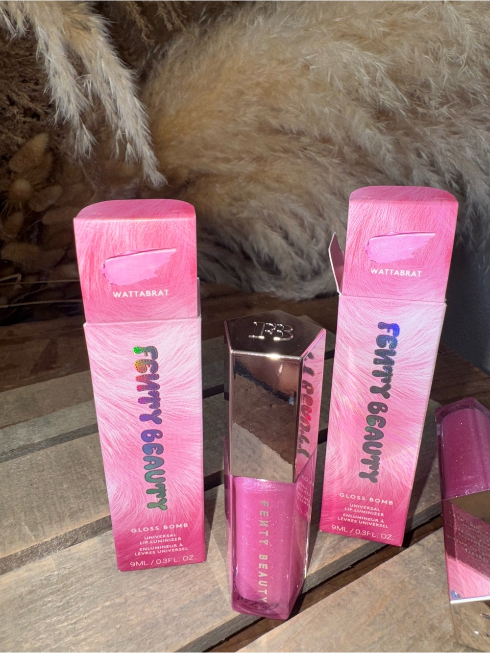 Fenty Beauty Gloss Bomb Lip Luminizer Whattabrat SOLD OUT LIMITED EDITION - Picture 2 of 8